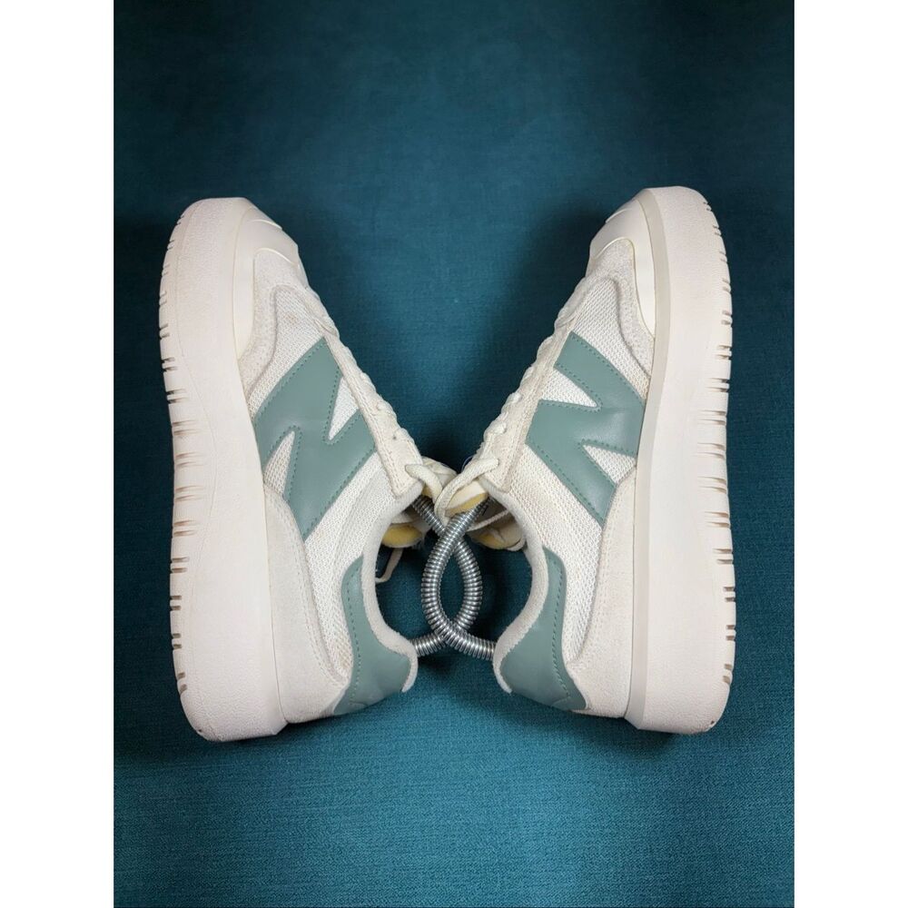 New Balance CT302 White Mint Green Platform Sneakers Women’s US 7.5 Casual Shoes - Picture 5 of 8